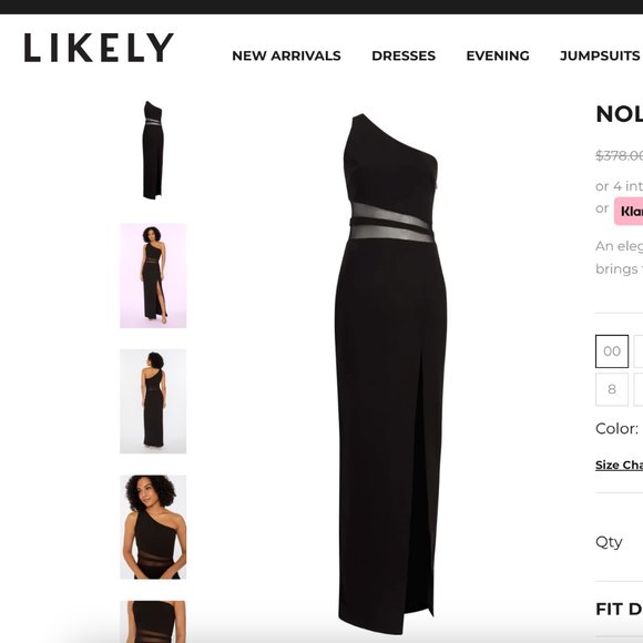 Likely Nolita Gown - Picture 1 of 2